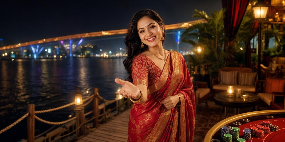 রাজশাহীর নদীর পাড়ে বসে winbd30 প্ল্যাটফর্মে গেমিং উপভোগ করছেন একজন তরুণ